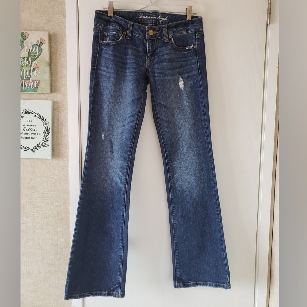 American eagle bootcut jeans (stretch)